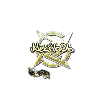 Sticker | Aleksib (Gold) | Paris 2023
