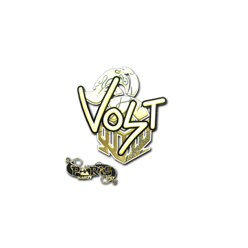 Sticker | volt (Gold) | Paris 2023