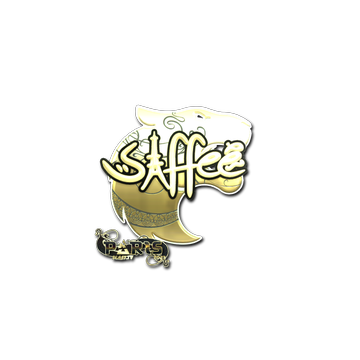 Sticker | saffee (Gold) | Paris 2023