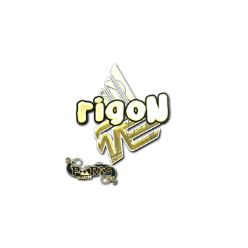 Sticker | rigoN (Gold) | Paris 2023