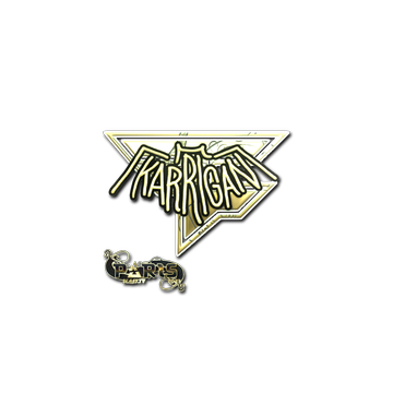 Sticker | karrigan (Gold) | Paris 2023