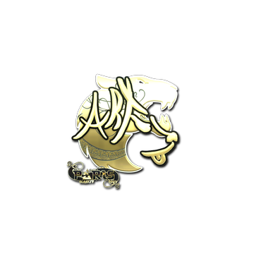 Sticker | arT (Gold) | Paris 2023