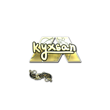 Sticker | kyxsan (Gold) | Paris 2023