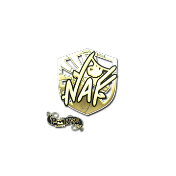 Sticker | NAF (Gold) | Paris 2023