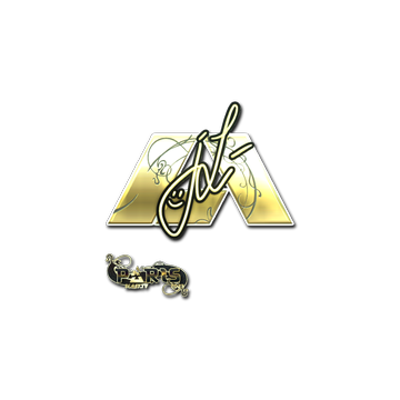 Sticker | jL (Gold) | Paris 2023