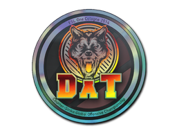Sticker | dAT team (Holo) | Cologne 2014