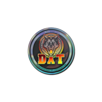 Sticker | dAT team (Holo) | Cologne 2014