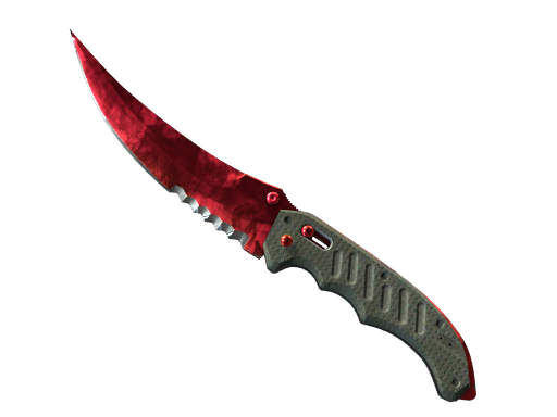 ★ StatTrak™ Flip Knife | Doppler Ruby (Factory New)