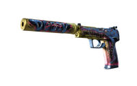 USP-S | Jawbreaker (Minimal Wear) USP-S — CS2 skin in the Saul Goodman case on DuckSkins