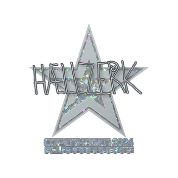 Sticker | hallzerk (Glitter) | Copenhagen 2024