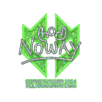 Sticker | noway (Glitter) | Copenhagen 2024