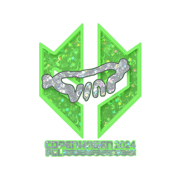 Sticker | VINI (Glitter) | Copenhagen 2024