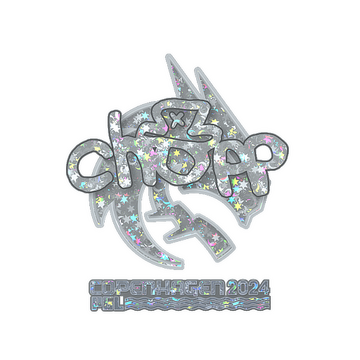 Sticker | chopper (Glitter) | Copenhagen 2024
