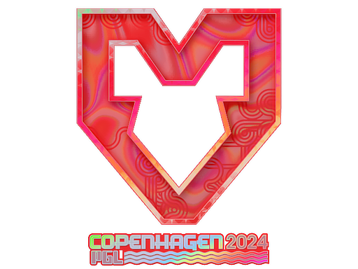 Produto Sticker | MOUZ (Holo) | Copenhagen 2024