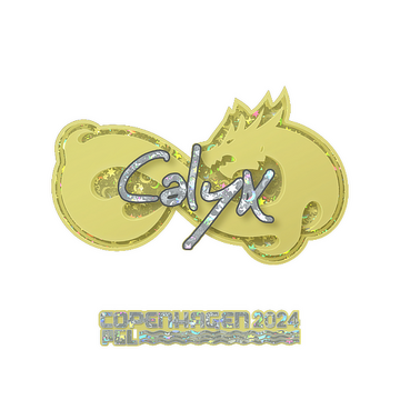 Sticker | Calyx (Glitter) | Copenhagen 2024