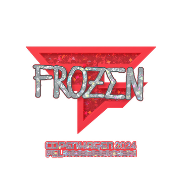 Sticker | frozen (Glitter) | Copenhagen 2024