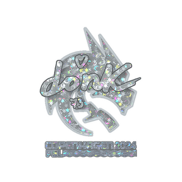 Sticker | donk (Glitter) | Copenhagen 2024