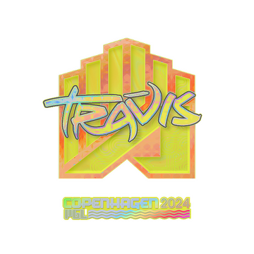 Sticker | TRAVIS (Holo) | Copenhagen 2024