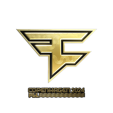 Sticker | FaZe Clan (Gold) | Copenhagen 2024