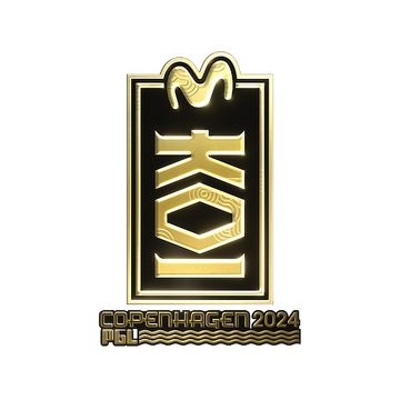 Sticker | KOI (Gold) | Copenhagen 2024