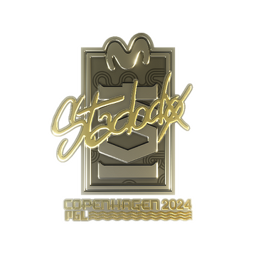 Sticker | stadodo (Gold) | Copenhagen 2024
