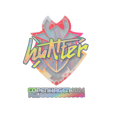 Sticker | huNter- (Holo) | Copenhagen 2024