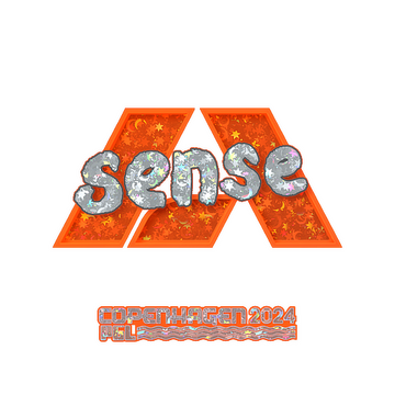 Sticker | sense (Glitter) | Copenhagen 2024