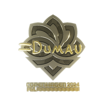 Sticker | dumau (Gold) | Copenhagen 2024