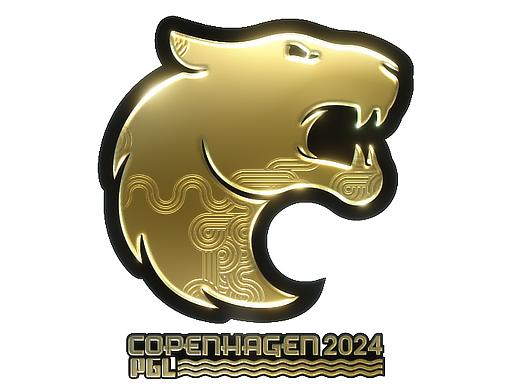 Produto Sticker | FURIA (Gold) | Copenhagen 2024