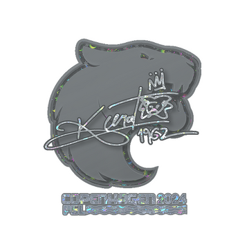 Sticker | KSCERATO (Glitter) | Copenhagen 2024
