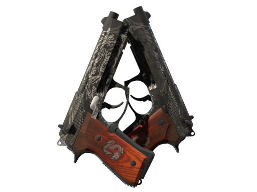 Produto Dual Berettas | Dualing Dragons