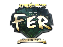 Produto Adesivo | fer (Dourado) | Berlim 2019