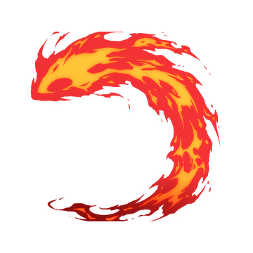 Sticker | Scorch Loop (Reverse)