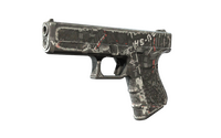 Souvenir Glock-18 | Red Tire (Field-Tested) Souvenir Glock-18 — CS2 skin in the Gojo case on DuckSkins