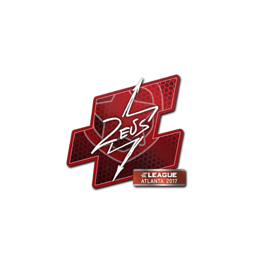 Sticker | Zeus | Atlanta 2017