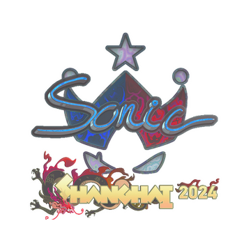 Sticker | Sonic (Holo) | Shanghai 2024