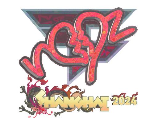 Produto Sticker | ropz (Holo) | Shanghai 2024