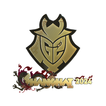Sticker | G2 Esports (Gold) | Shanghai 2024
