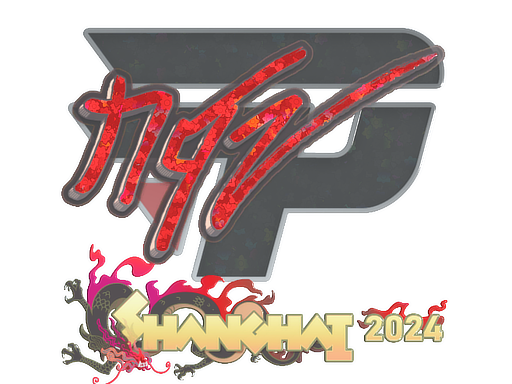 Produto Sticker | NQZ (Glitter) | Shanghai 2024