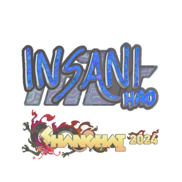 Sticker | insani (Holo) | Shanghai 2024