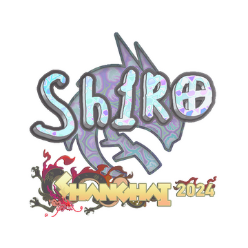 Sticker | sh1ro (Holo) | Shanghai 2024