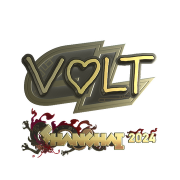 Sticker | volt (Gold) | Shanghai 2024