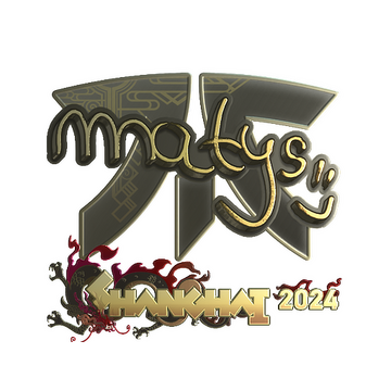 Sticker | MATYS (Gold) | Shanghai 2024