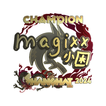 Sticker | magixx (Gold, Champion) | Shanghai 2024