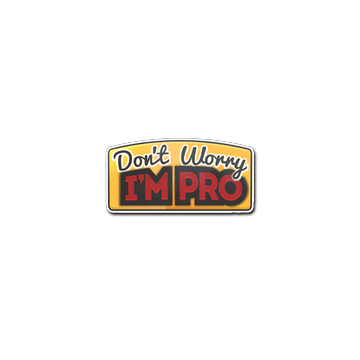 Sticker | Don't Worry, I'm Pro