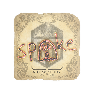 Sticker | spooke | Austin 2025