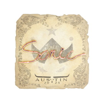 Sticker | Sonic | Austin 2025