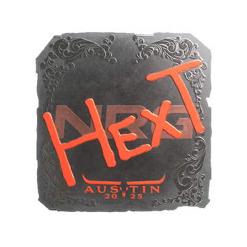 Sticker | HexT (Foil) | Austin 2025