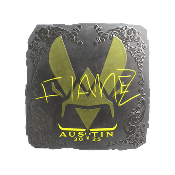Sticker | FlameZ (Foil) | Austin 2025