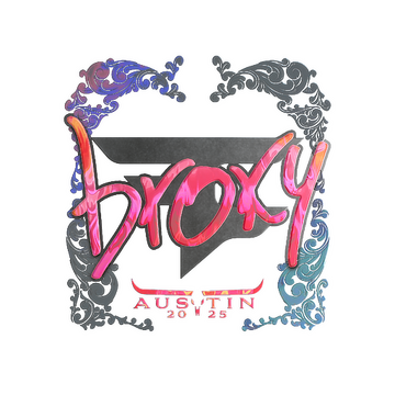 Sticker | broky (Holo) | Austin 2025